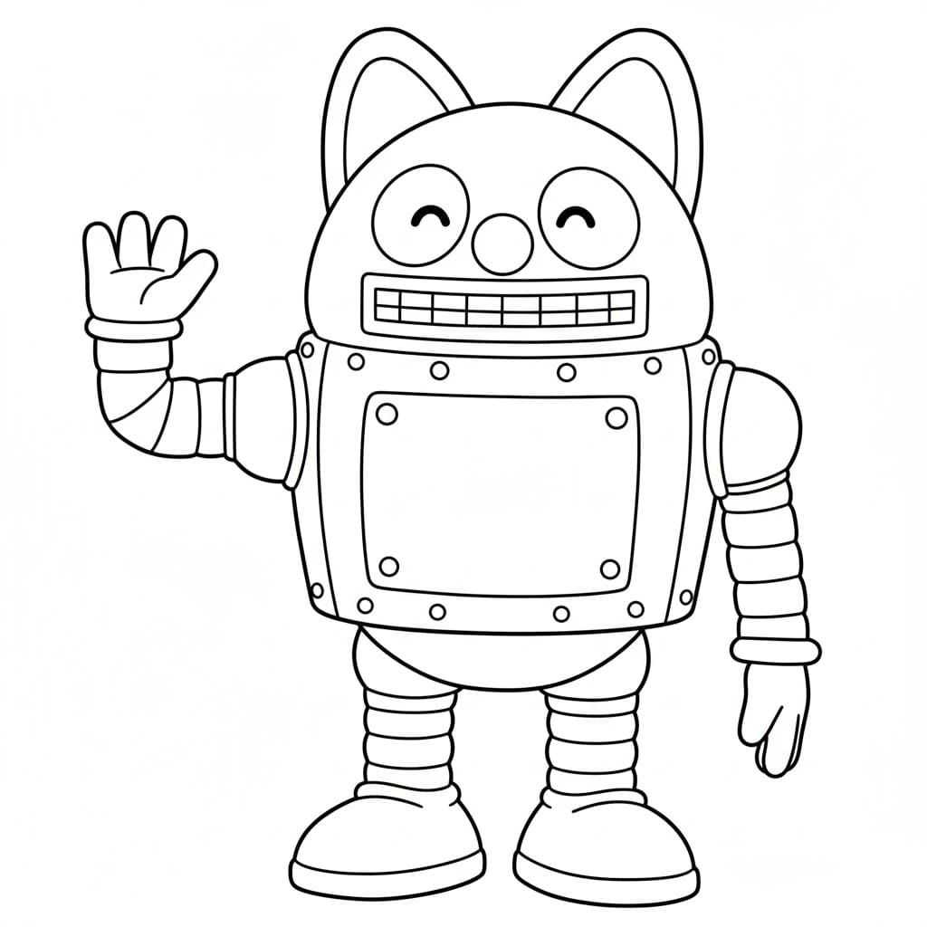 Felice Rody da Pororo da colorare