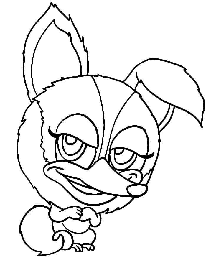 Fenton Zoobles da colorare