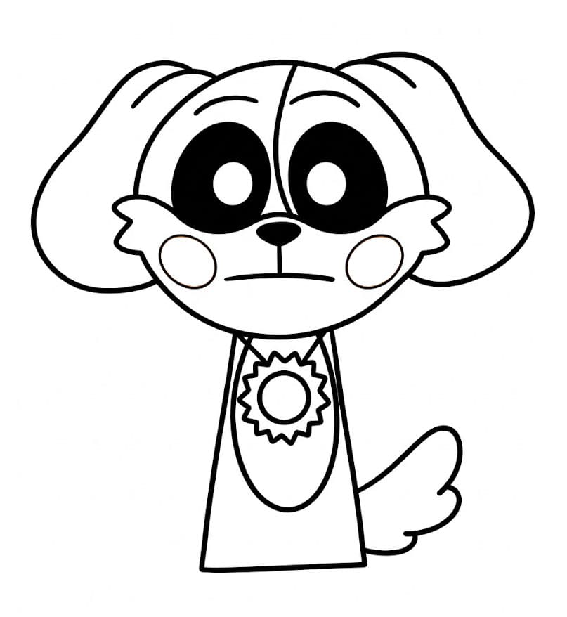 Foto di DogDay da colorare