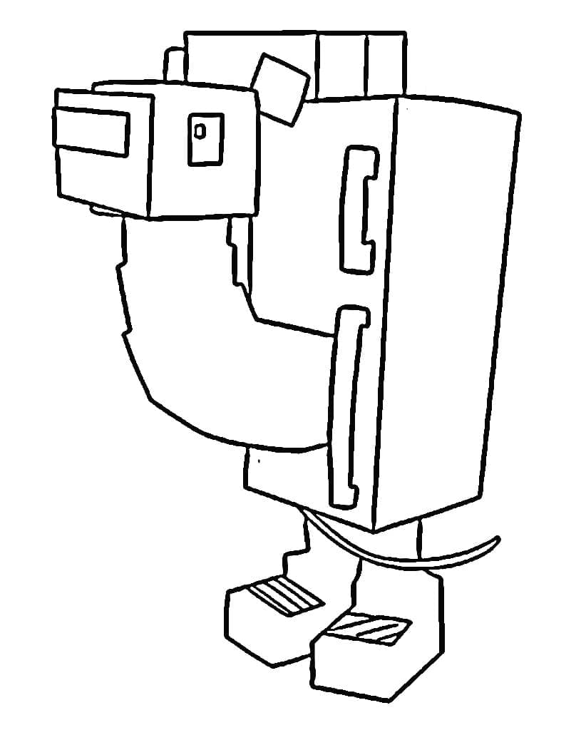 Frigo Camelo da Steal a Brainrot da colorare