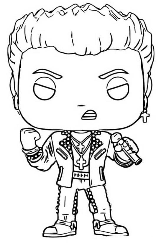 Funko Pop Billy da colorare