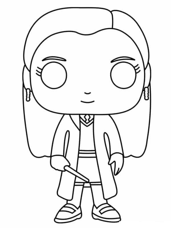 Funko Pop Ginny Weasley da colorare