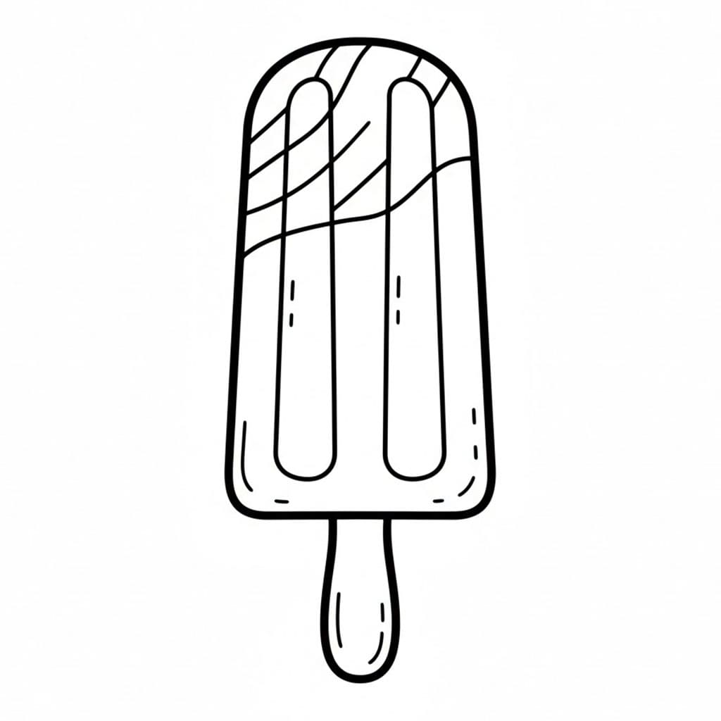 Ghiaccioli classici da colorare