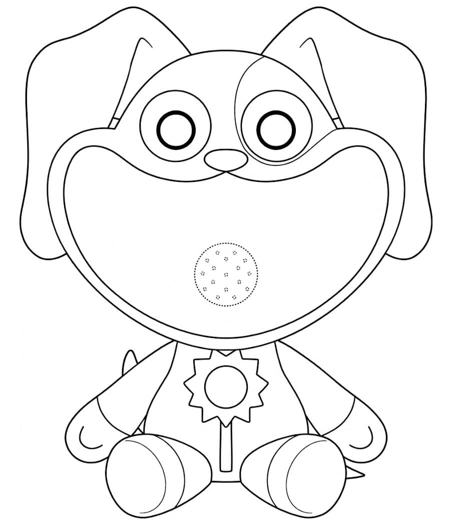 Giocattolo DogDay da colorare