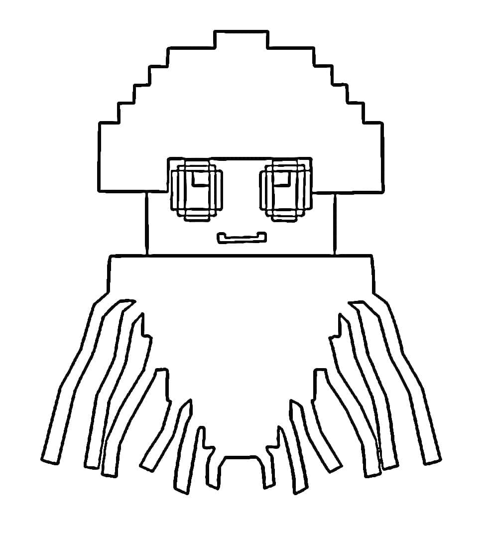 Graipuss Medussi da Steal a Brainrot da colorare