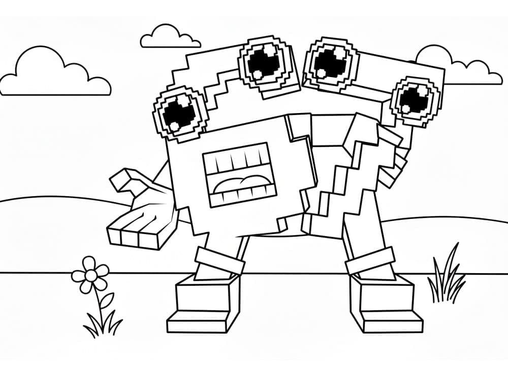 Gratuito 67 Brainrot da colorare