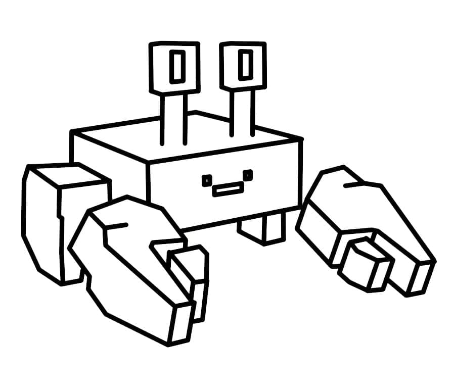 Grow a Garden Granchio da colorare