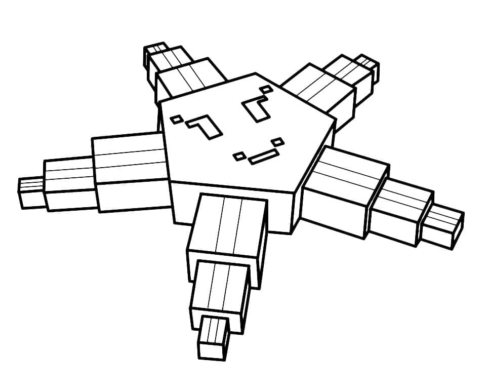 Grow a Garden Stella marina da colorare