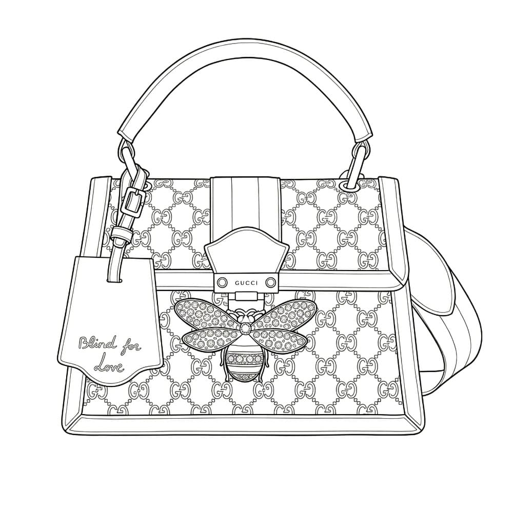 Gucci edizione limitata da colorare