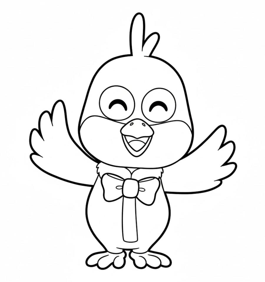 Harry felice da colorare