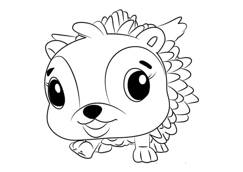Hatchimals Hedgyhen da colorare
