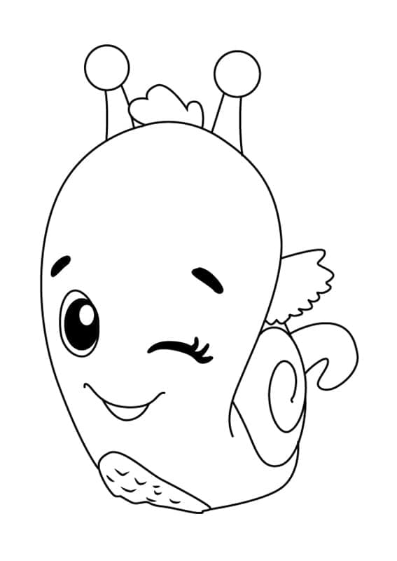 Hatchimals Snailtail da colorare
