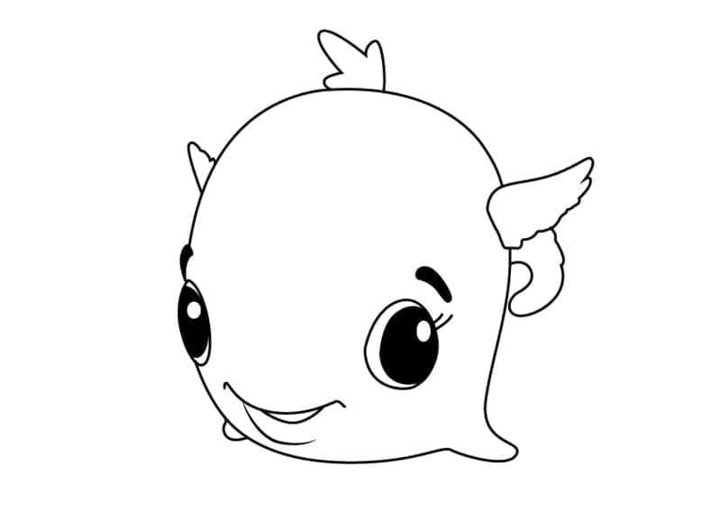 Hatchimals Swhale da colorare