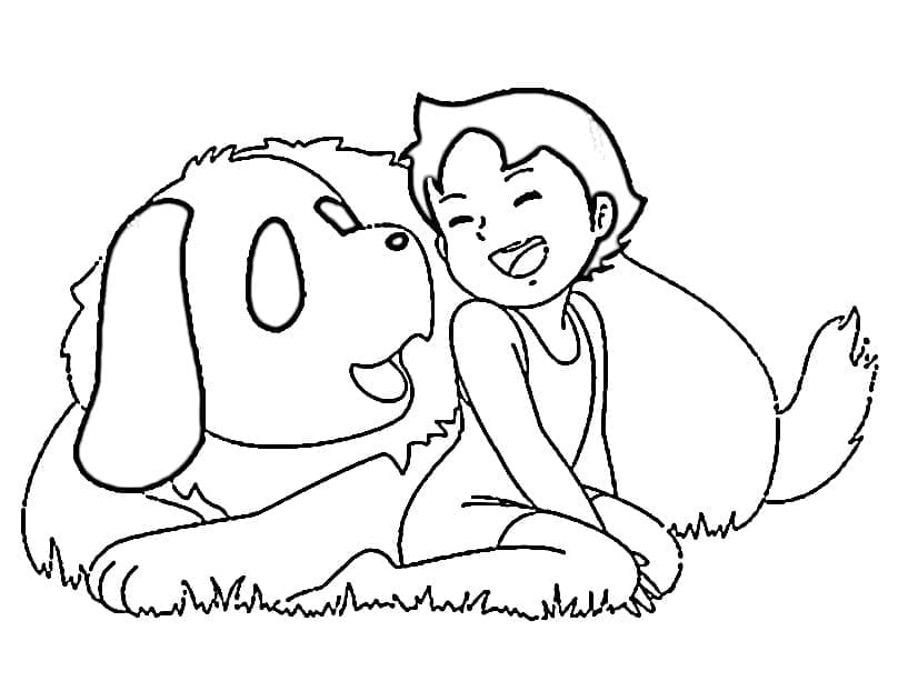 Heidi stampabile gratis da colorare