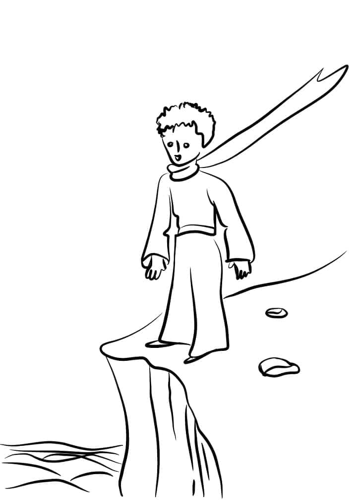 Il piccolo principe 3 da colorare