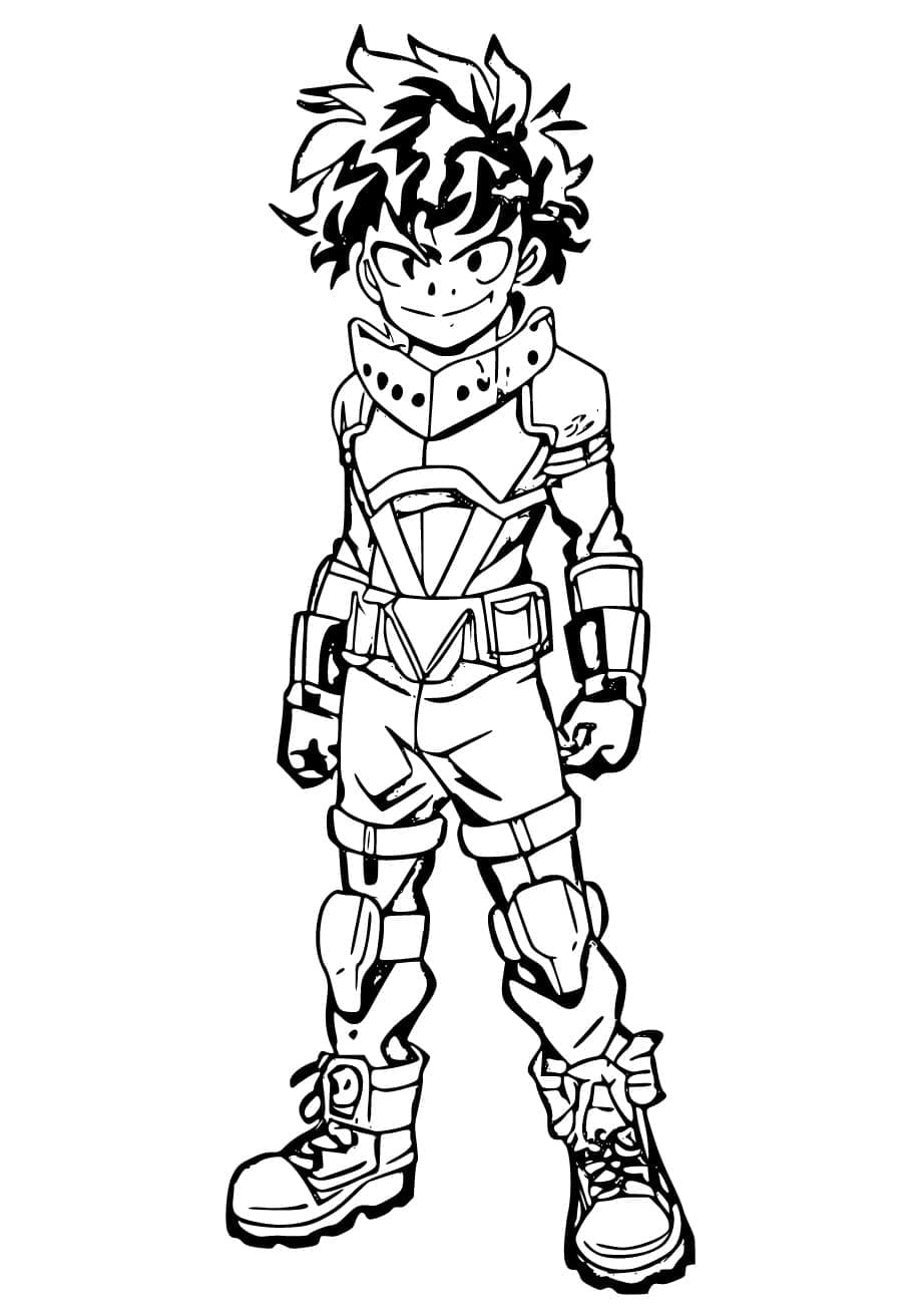 Boxer Uomo My Hero Academia Con Stampa 3D Di Midoriya Izuku – Microfibra Morbida Ed Elastica – Taglie Da XXS A 4XL