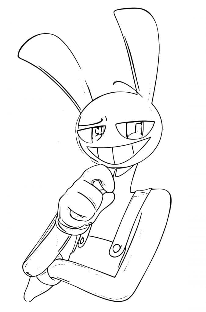 Jax in Amazing Digital Circus da colorare