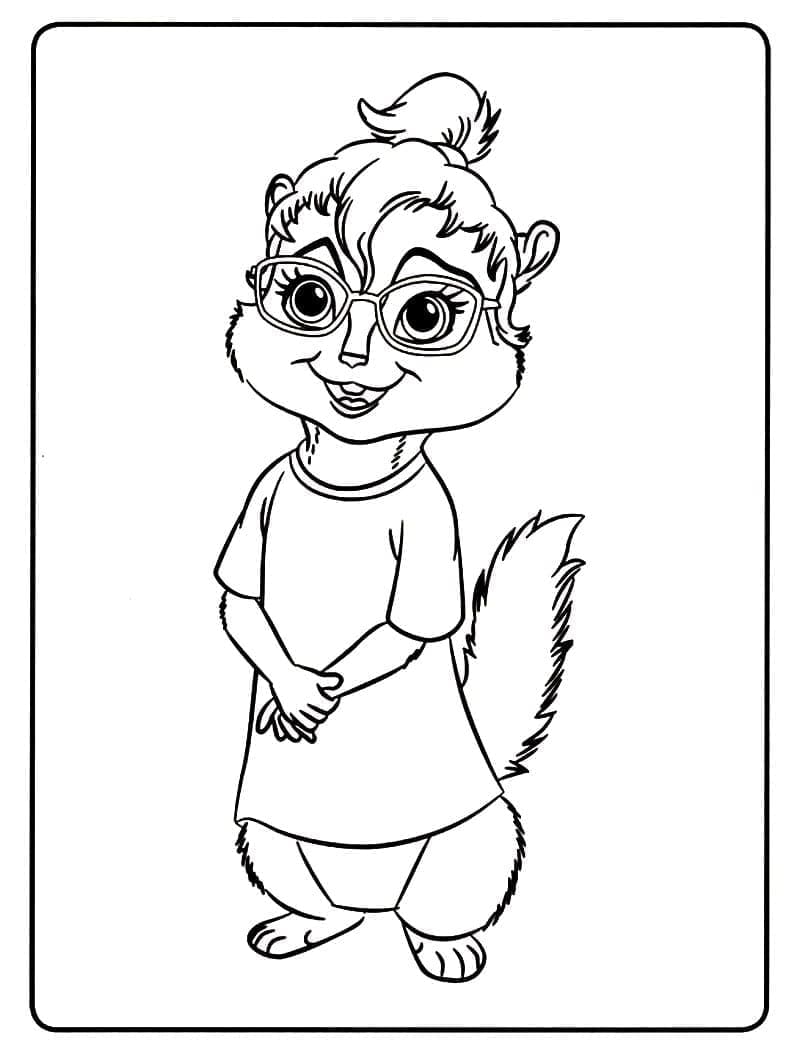 Jeanette Chipette da colorare