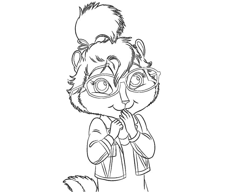 Jeanette carina da colorare