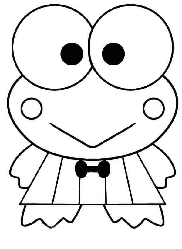 Kero Kero Keroppi da colorare