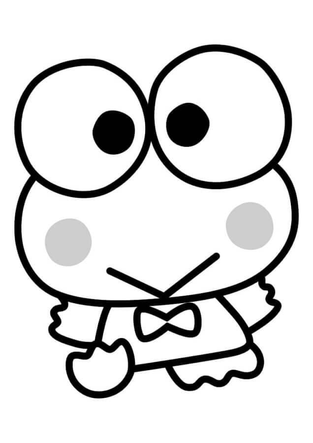 Keroppi Hasunoue da colorare