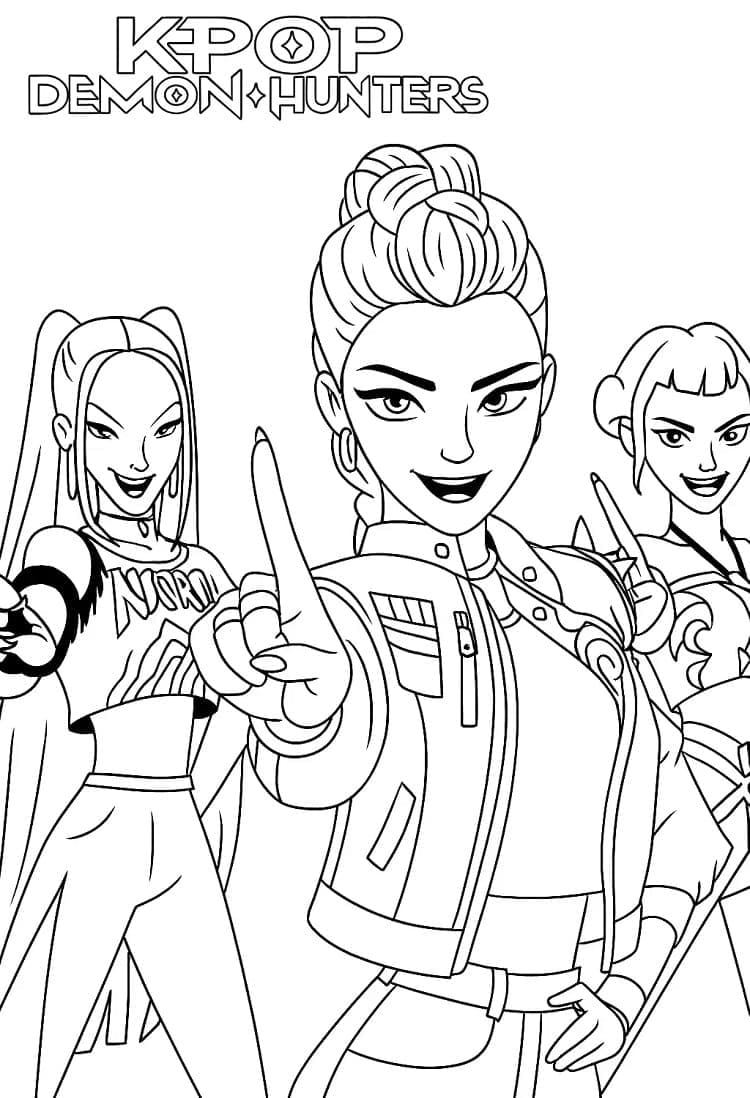 Chibi Zoey Kpop Demon Hunters Da Colorare Scarica Stampa O Colora Chibi Zoey Kpop Demon Hunters Da Colorare Scarica Stampa O Colora