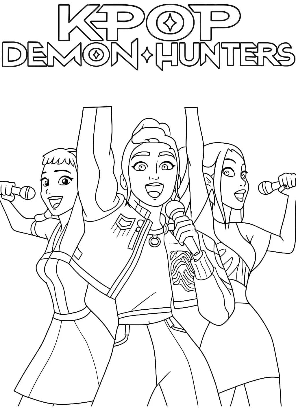 Disegni Di KPop Demon Hunters Da Colorare Disegni Colorare Com Disegni Di KPop Demon Hunters Da Colorare Disegni Colorare Com