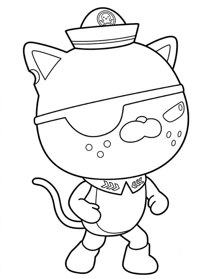 Kwazii da Octonauts da colorare