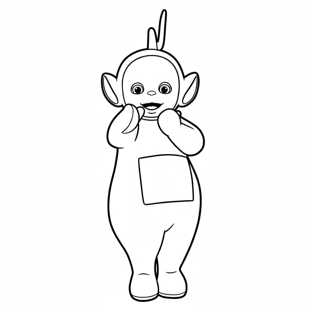 Laa-Laa Teletubbies carini da colorare