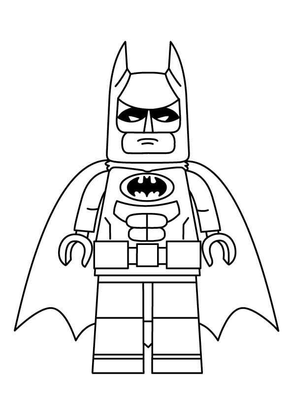 Lego Batman da colorare