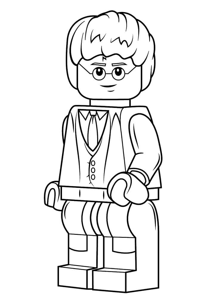 Lego Harry Potter da colorare