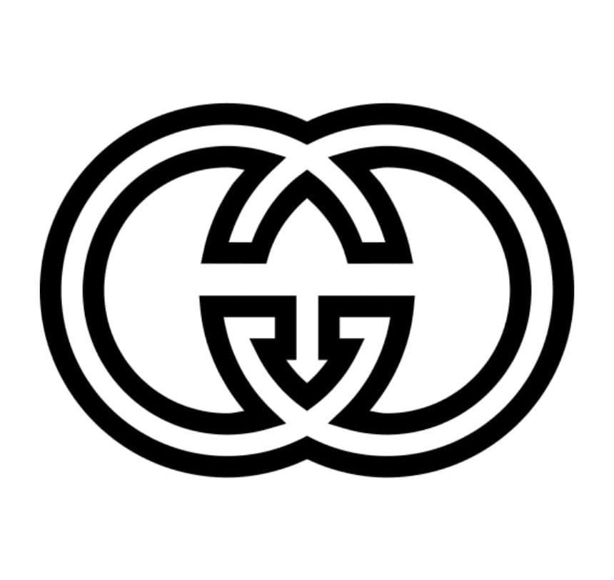 Logo Gucci stampabile gratuitamente da colorare