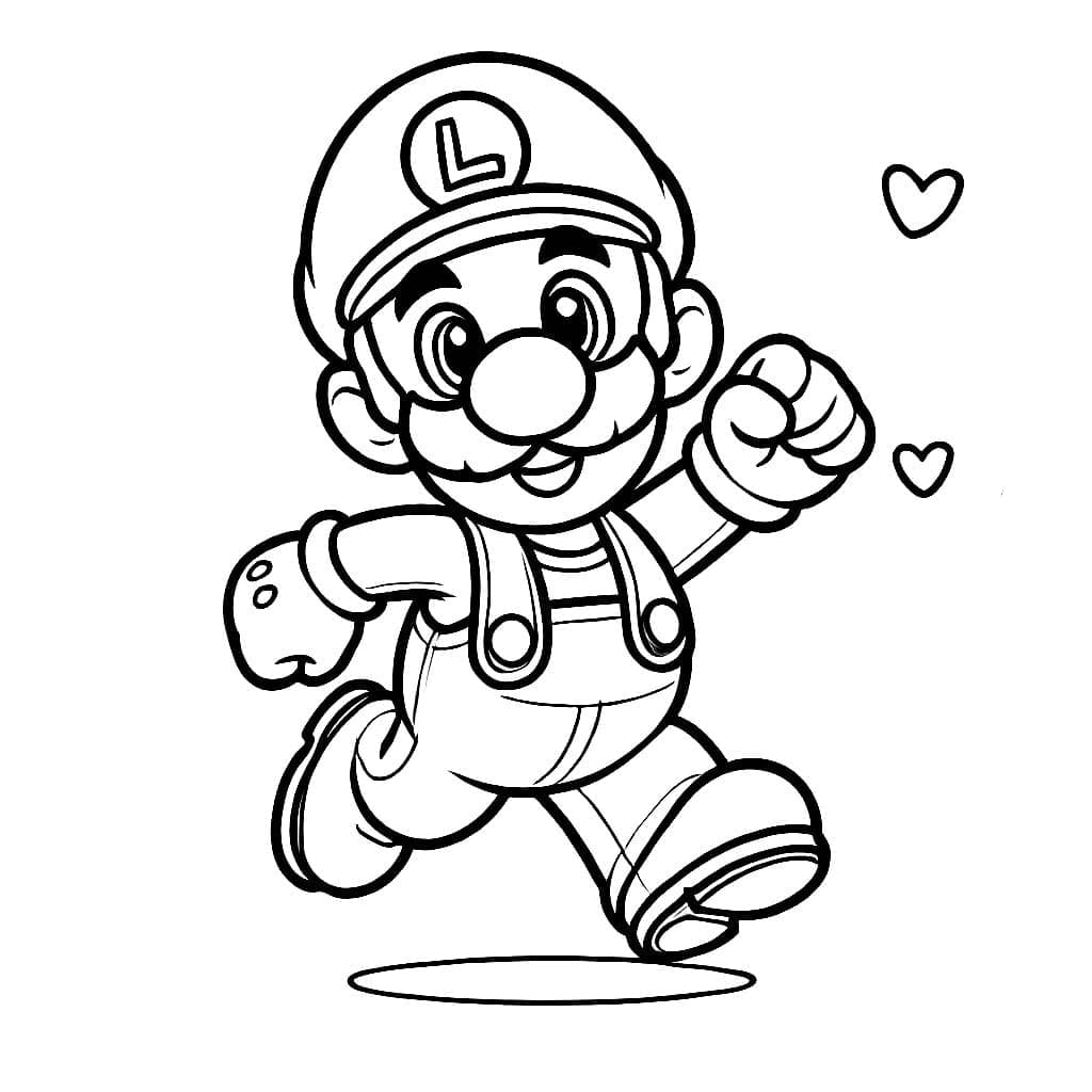 Luigi Carino da colorare