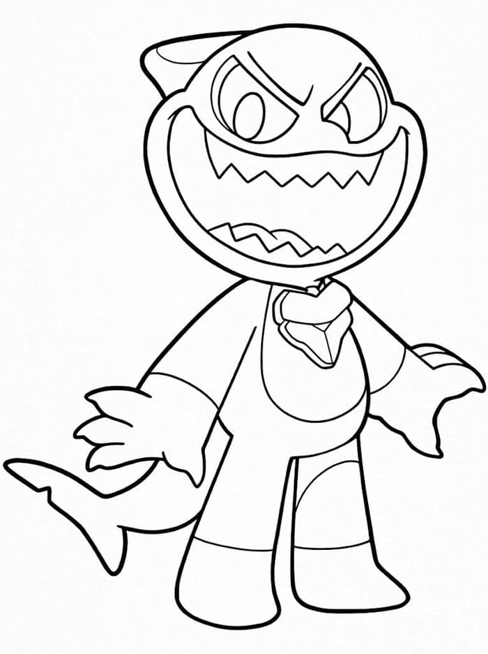 Maggie Mako Nightmare Critters da colorare