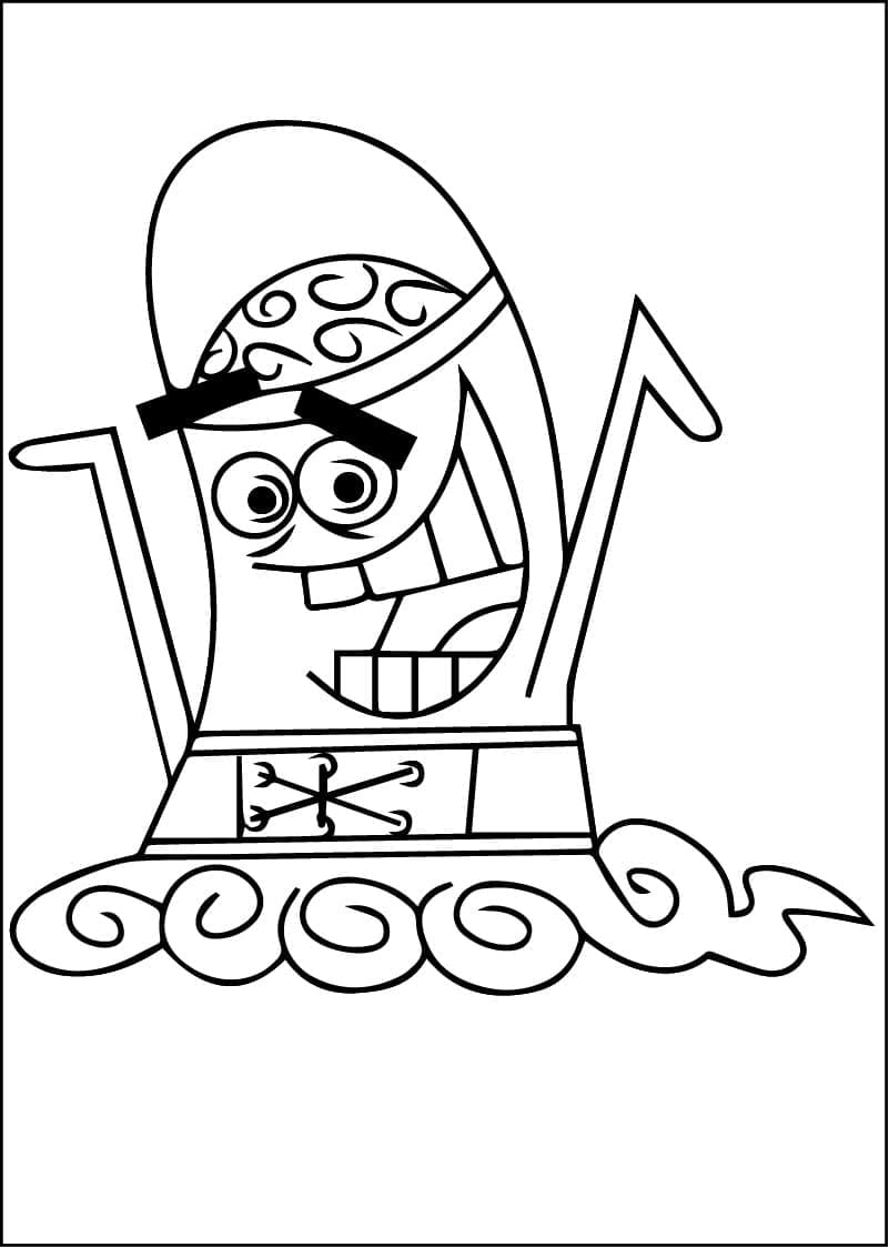 Mark Chang Due Fantagenitori da colorare