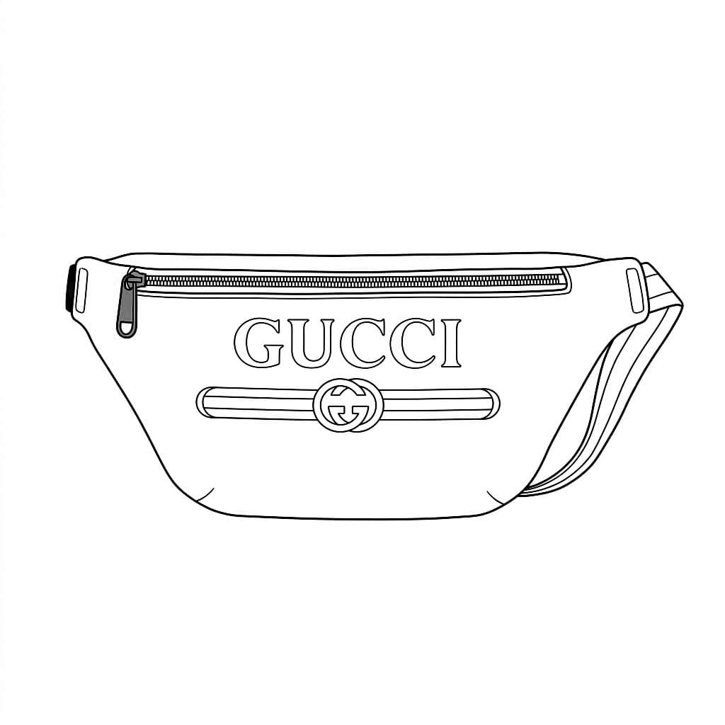 Mini borsa Gucci da colorare
