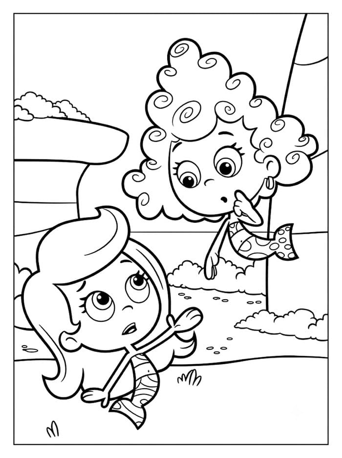 Molly e Dean da colorare