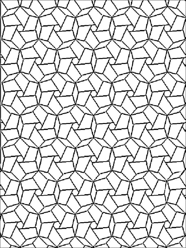 Mosaico da stampare da colorare