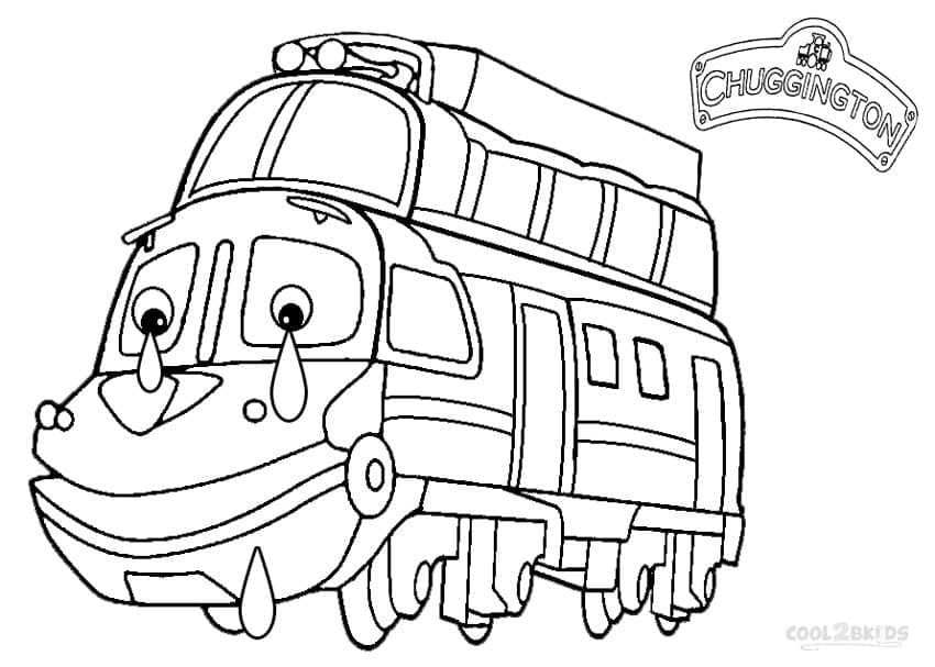 Mtambo di Chuggington da colorare