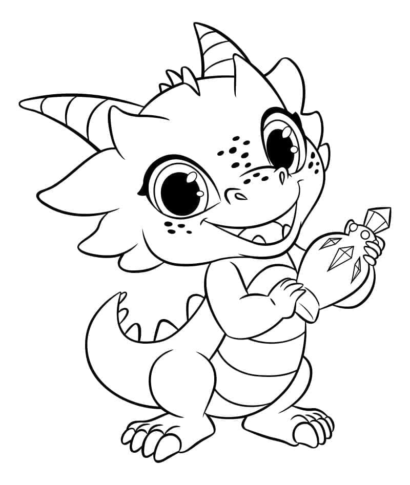 Nazboo di Shimmer e Shine da colorare