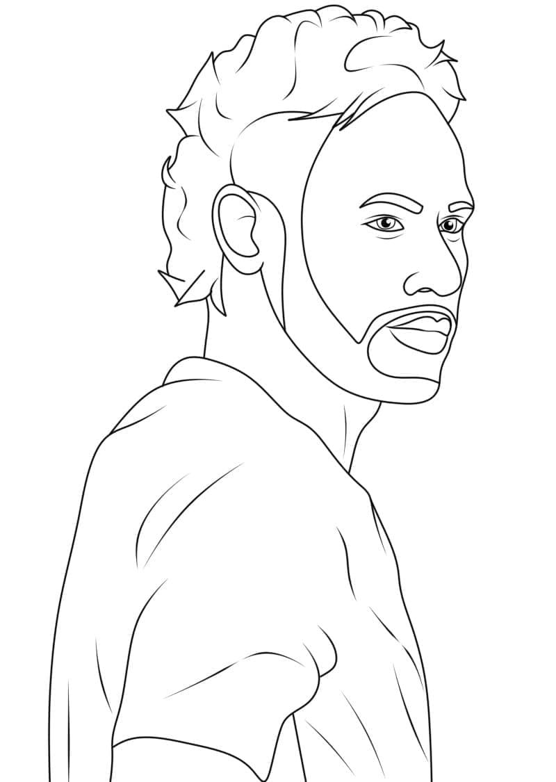 Neymar torna da colorare