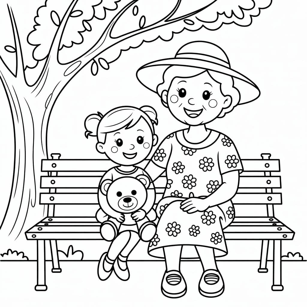 ALOV Collana Nonna E Nipote In Argento 925 Con Cuore E Zirconi | Ciondolo Amore Infinito