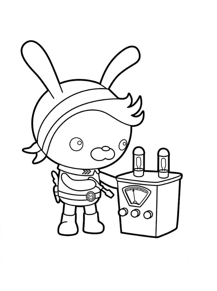 Octonauts Tweak da colorare
