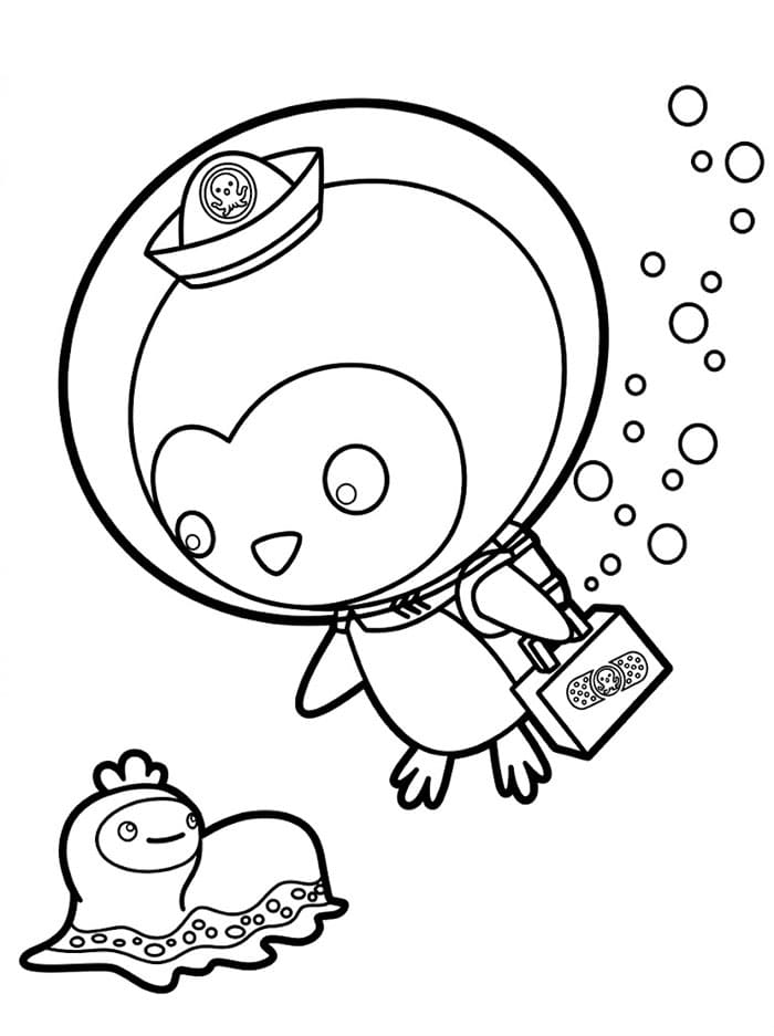 Peso degli Octonauts da colorare