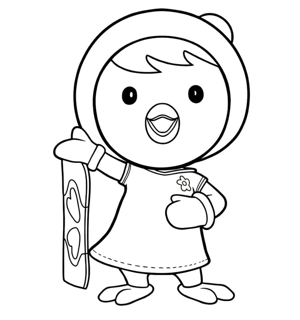 Petty felice da colorare