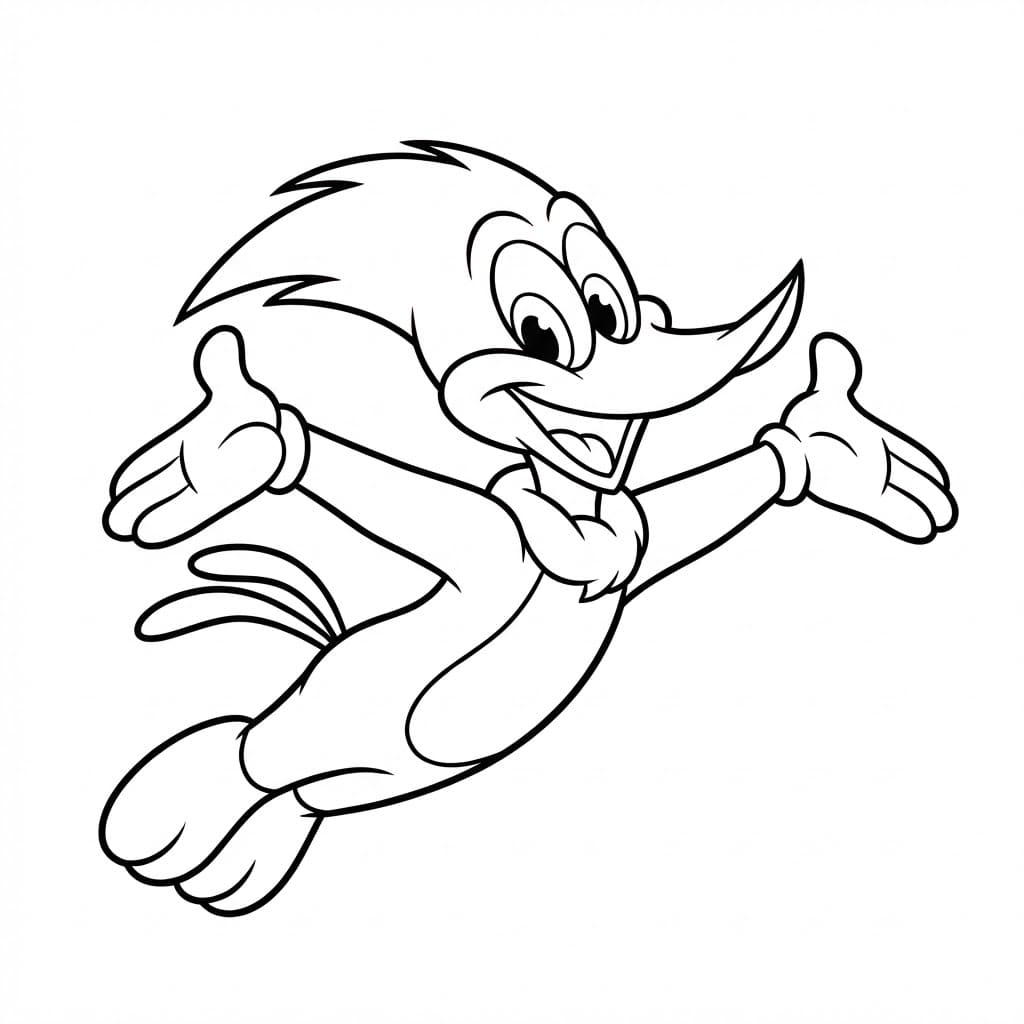 Picchiarello era felicissimo da colorare