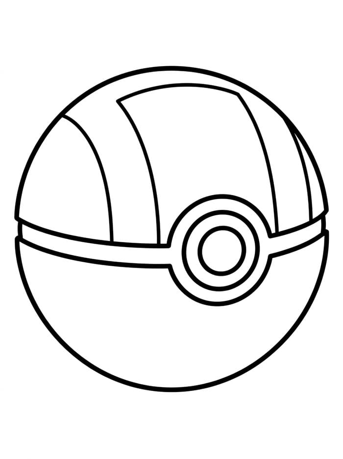 Poké Ball Gratis da colorare