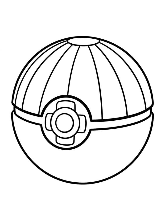 Poké Ball Strana da colorare
