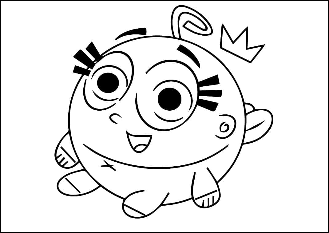 Poof Due Fantagenitori da colorare