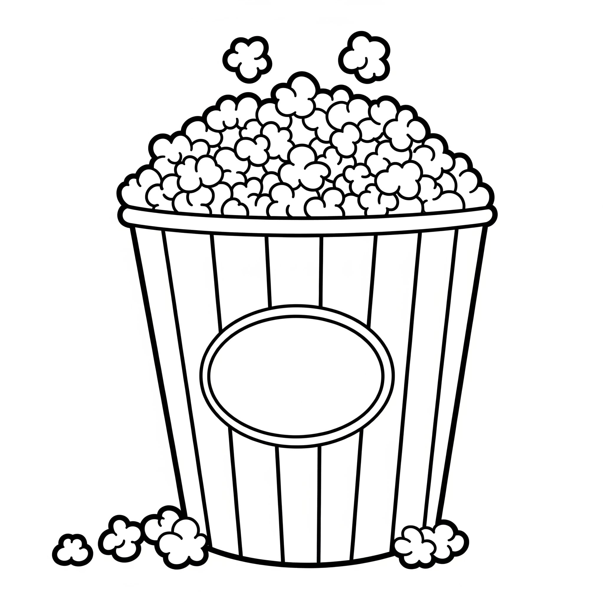 Popcorn duri da colorare